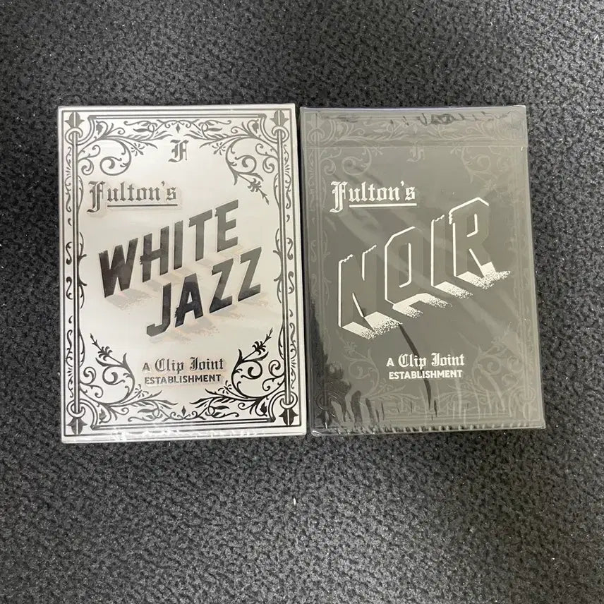 [BUNJANG] Dan &amp; Dave Full Tone Clip Point White Black Deck / 댄앤데이브 플톤 클립 포인트 화이트 블랙