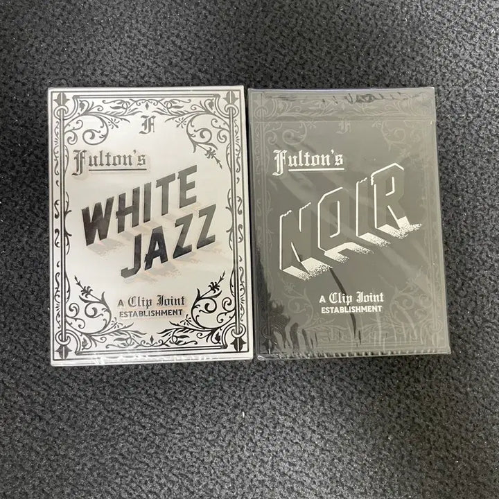 [BUNJANG] Dan &amp; Dave Full Tone Clip Point White Black Deck / 댄앤데이브 플톤 클립 포인트 화이트 블랙