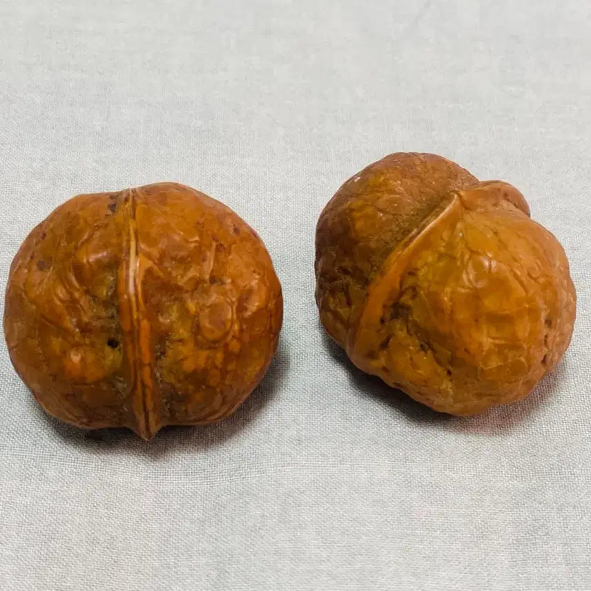 [BUNJANG] Vintage Natural Walnut Pair - Hand Acupressure, Collection / 빈티지 천연 호두 한쌍_손지압,수집용