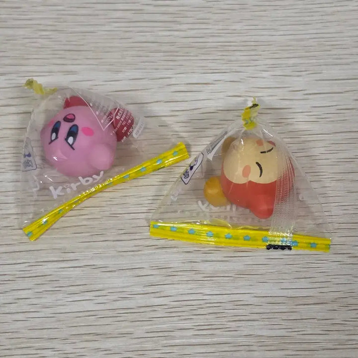 [BUNJANG] Kirby Star Triangle Pouch Figure Set (2 Types) / 별의 커비 삼각 봉투 피규어 2종 세트