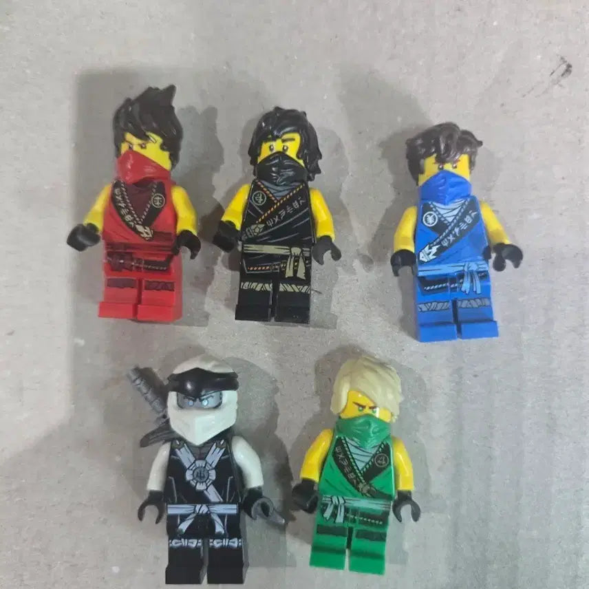 [BUNJANG] LEGO Ninjago 5-Figure Set / 레고 닌자고 피규어 5종 세트