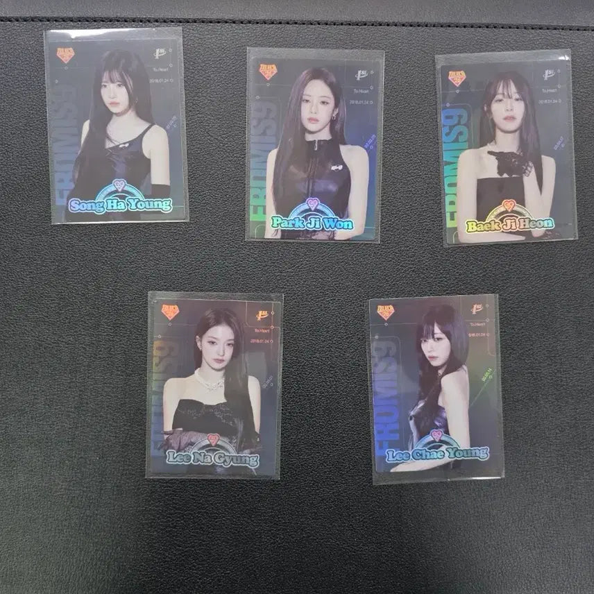 [BUNJANG] fromis_9 "We Go" Tereca Retro Insert Set (5 Types) / 프로미스마인 프미나 테레카 레트로 인서트 5종 세트