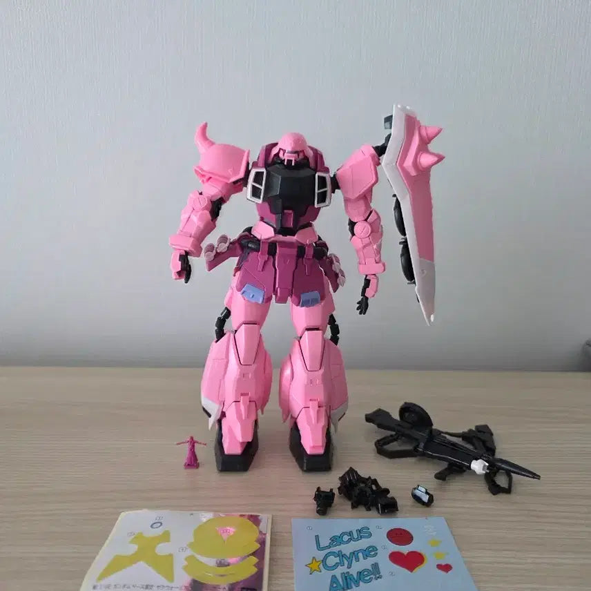 [BUNJANG] MG Gundam Zaku Warrior Pink Ver. Model Kit / mg건담 자쿠 워리어