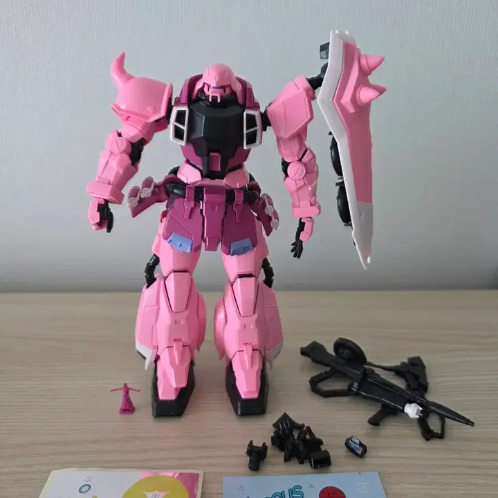 [BUNJANG] MG Gundam Zaku Warrior Pink Ver. Model Kit / mg건담 자쿠 워리어
