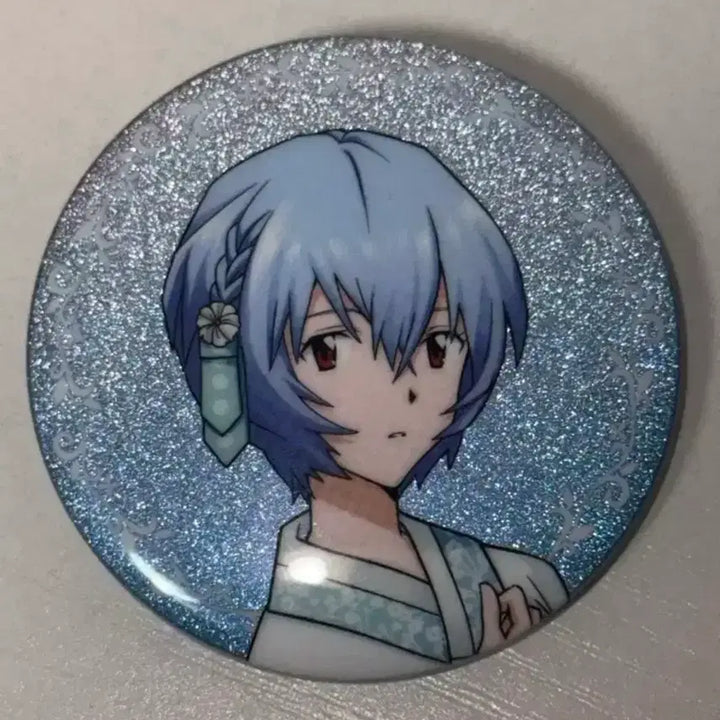 [BUNJANG] Evangelion Korea Exhibition Ayanami Rei Badge / 에반게리온 한국 전시회 아야나미 레이 뱃지