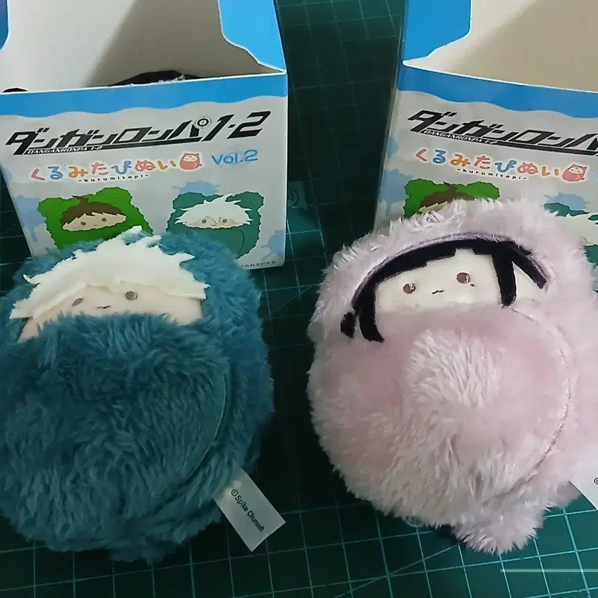 [BUNJANG] Danganronpa Komaeda / Mikan Tapestry Plush Bundle / 슈퍼단간론파 슈단 코마에다 / 미캉 타피누이 일괄