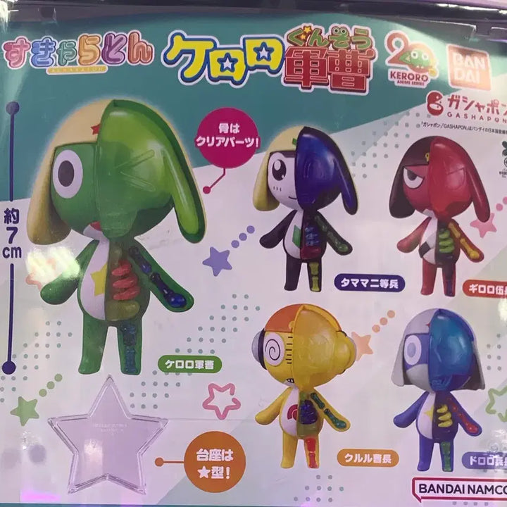 [BUNJANG] Keroro Skeleton Gacha Figure / 케로로 스켈레톤 가챠 피규어