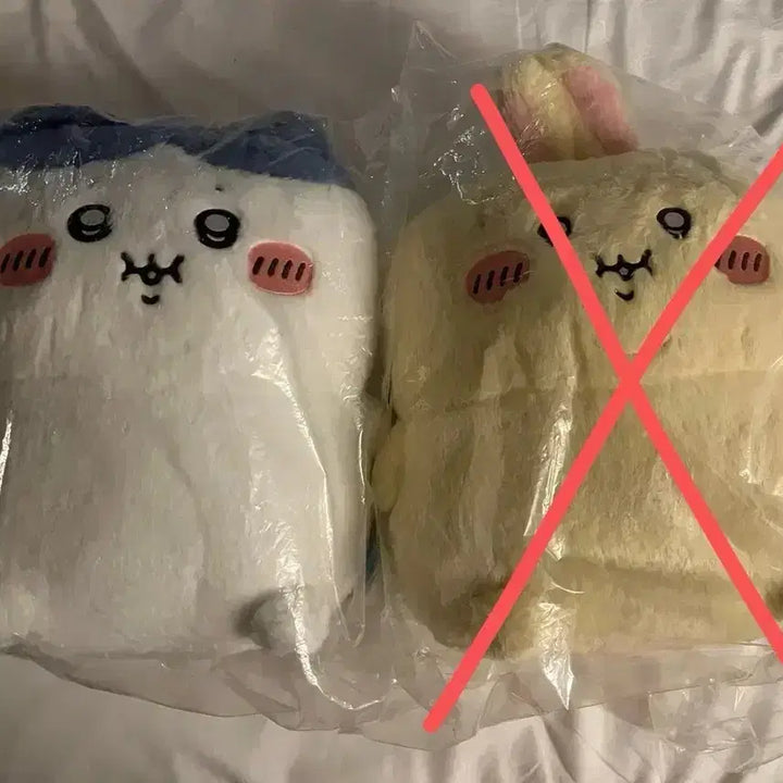[BUNJANG] Chikawa Usagi Hachiware Plush Doll Botchari / 택포 11) 뚱뚱 우사기 하치와레 누이 인형 봇차리