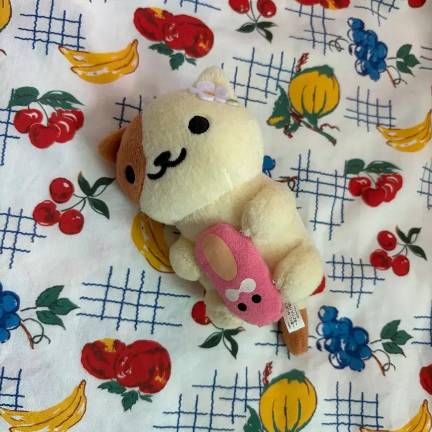 [BUNJANG] Neko Atsume Rolled Up Cheese Cat Plush / 네코아츠메 뒹굴 치즈냥