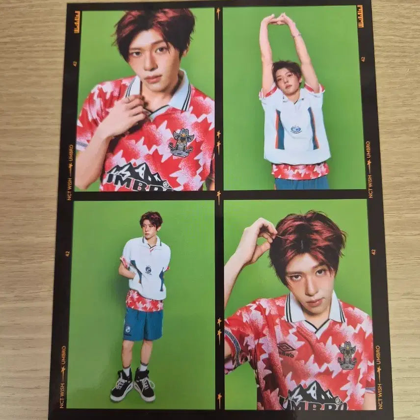 [BUNJANG] NCT WISH Umbro Sion Photocard / 엔시티위시 엄브로 시온 포토