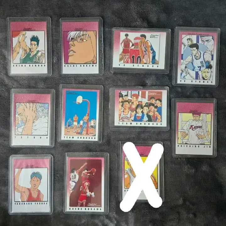 [SOLD OUT] 10.0) 슬램덩크 카드다스 일괄