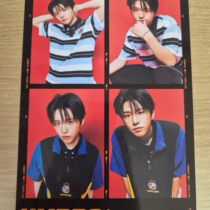 [BUNJANG] NCT WISH Umbro Jaehee Photocard / 엔시티위시 엄브로 재희 포토