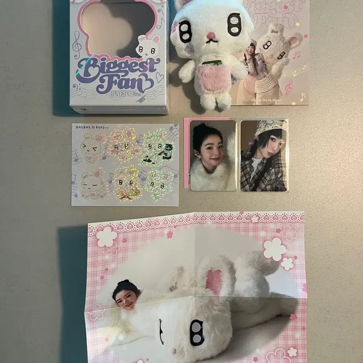 [BUNJANG] Red Velvet Irene Biggest Fan Plush Doll Album / 레드벨벳 아이린 biggest fan 비기스트팬 배배 인형 앨범 양도