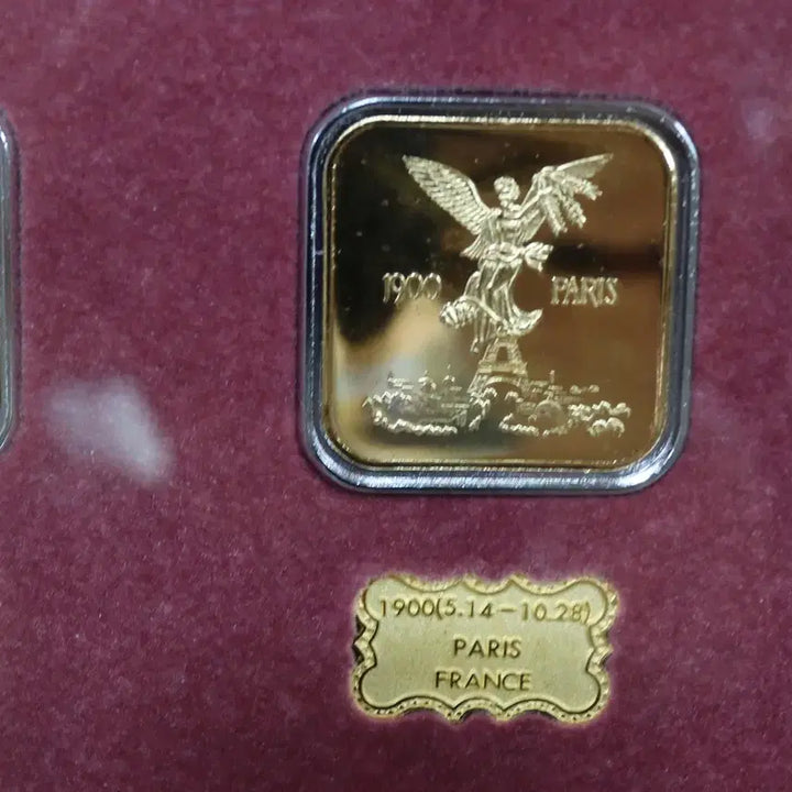 [BUNJANG] 1988 Seoul Olympics Host Nation Gold Plated Emblem Set / 1988년 서울올림픽 개최국 금도금 휘장세트