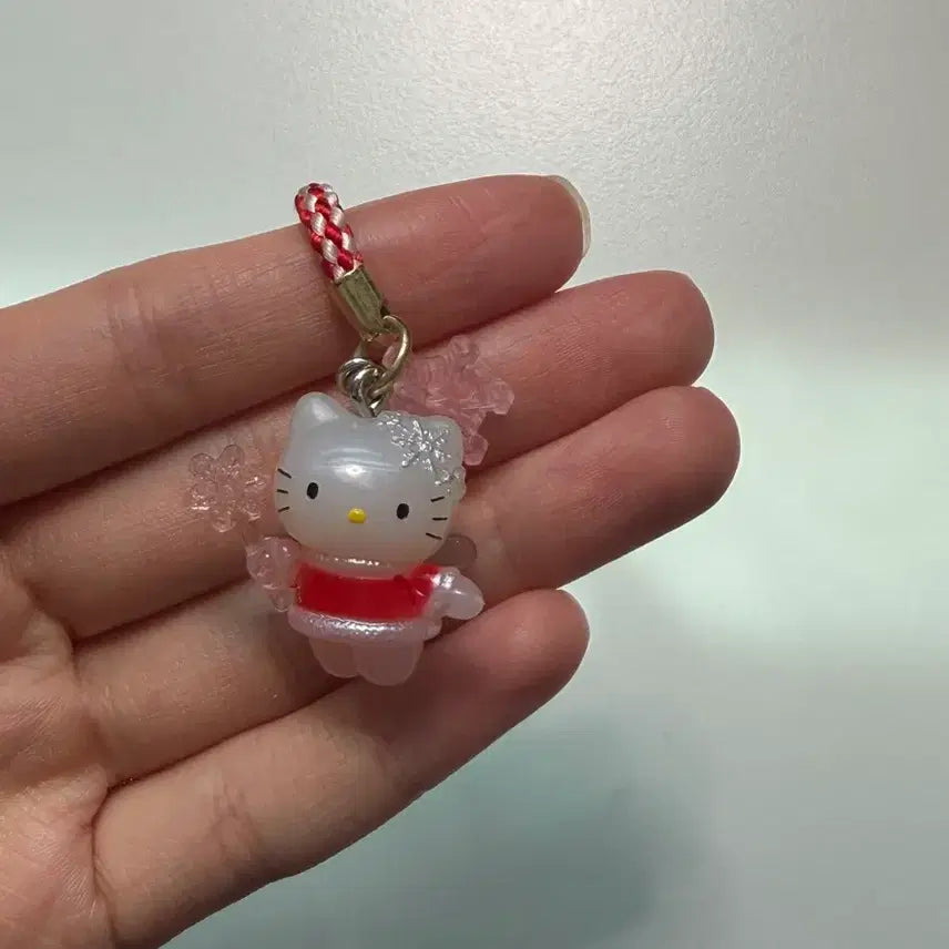 [BUNJANG] Hello Kitty Snow Fairy Keyring Strap / 헬로키티 스노우 페어리 키링 스트랩