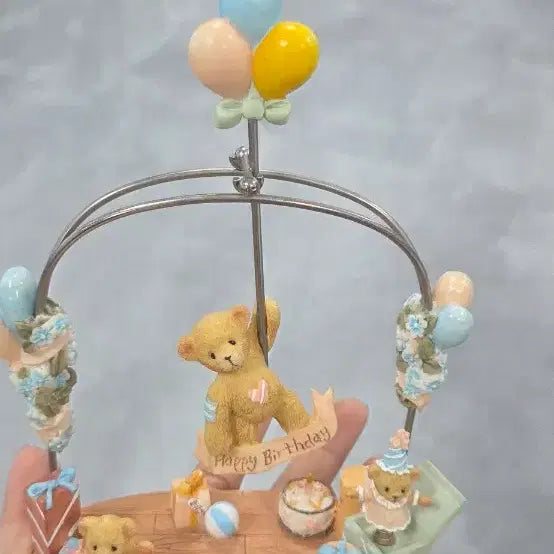 [BUNJANG] Cherished Teddies Happy Birthday Figurine / 체리쉬드테디즈