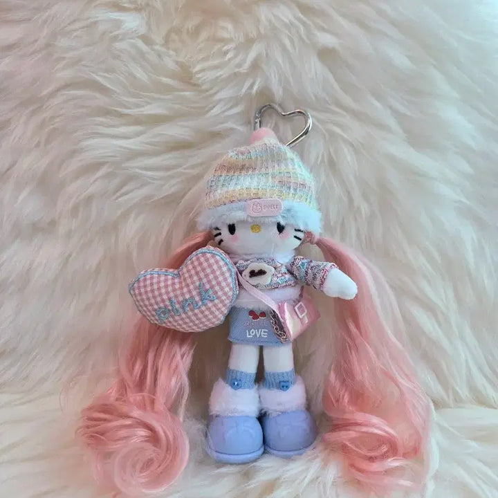 [BUNJANG] Hello Kitty Custom Long-Legged Kitty Plush / 헬로키티 커스텀 롱다리키티 인형