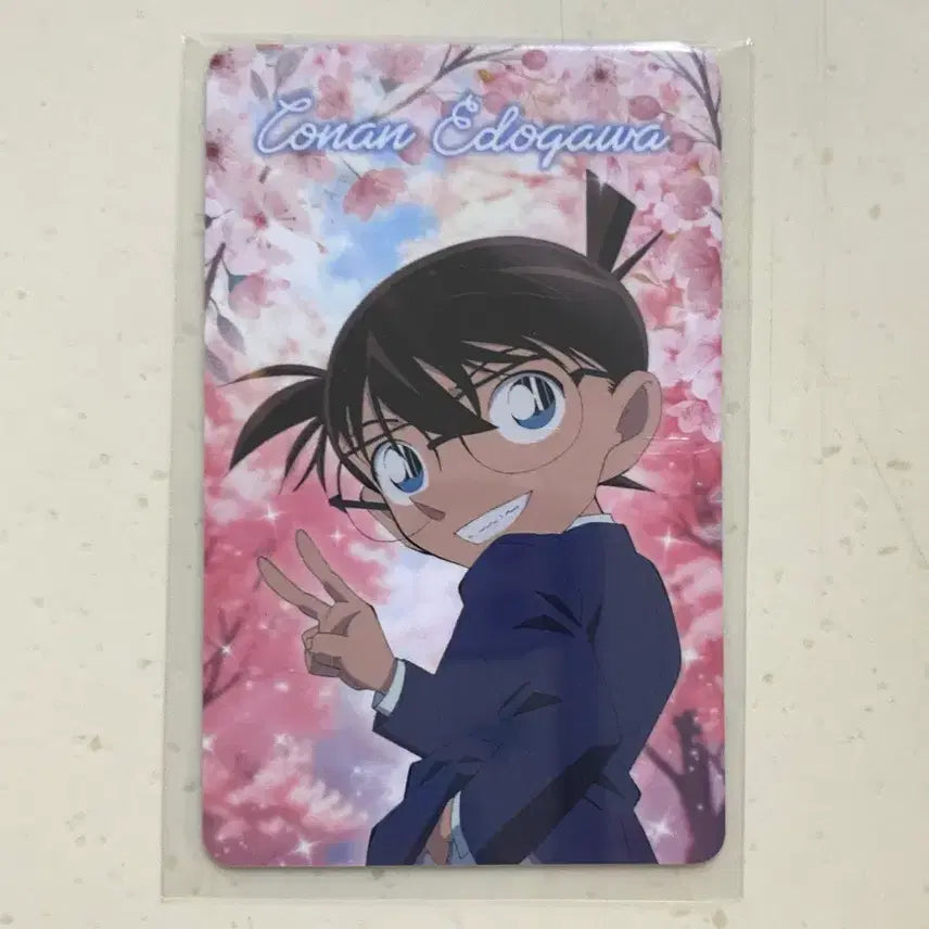 [BUNJANG] Detective Conan Art Nouveau Lucky Draw Card Edogawa Conan / 명탐정코난 아르누보 럭키드로우 카드 에도가와 코난