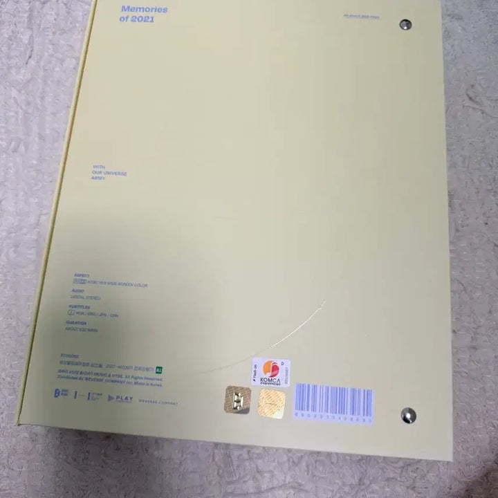 [BUNJANG] BTS Memories 2021 DVD / 방탄소년단 BTS 메모리즈 2021 DVD