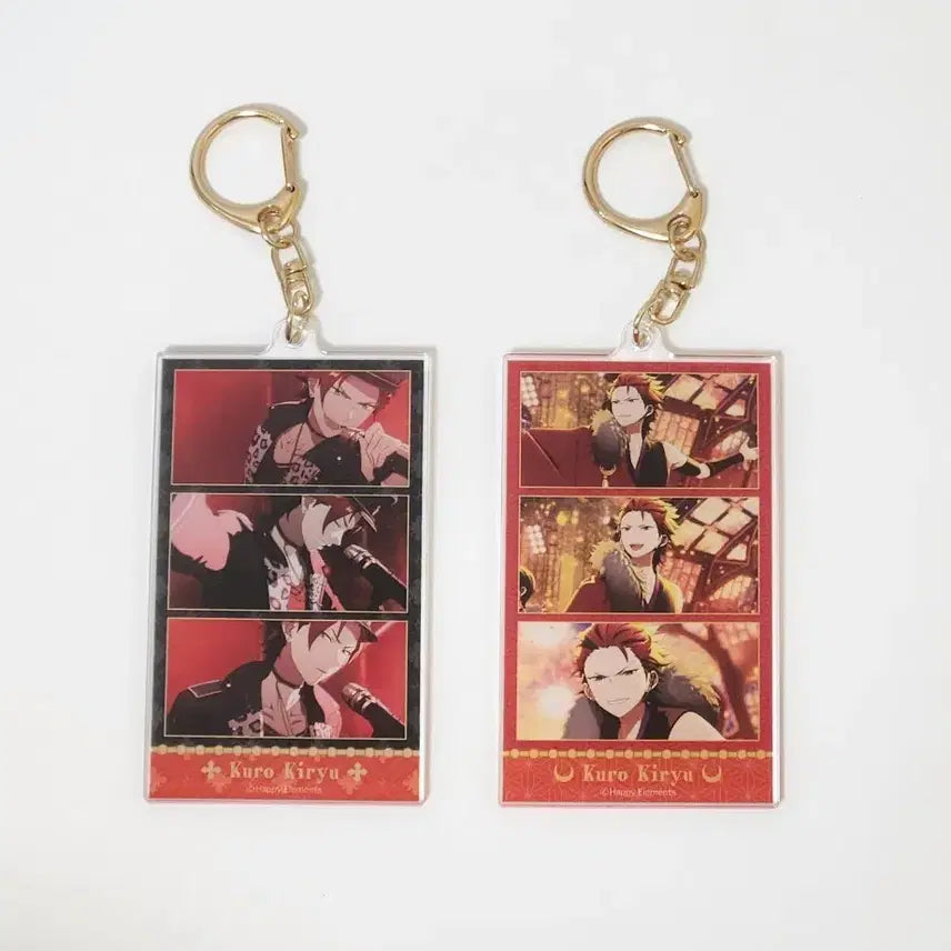 [BUNJANG] Ensemble Stars! Kiryu Kuro Crossroad Acrylic Keyring Bundle Set / 앙스타 키류 쿠로 크로스로드 아크릴 키링 일괄