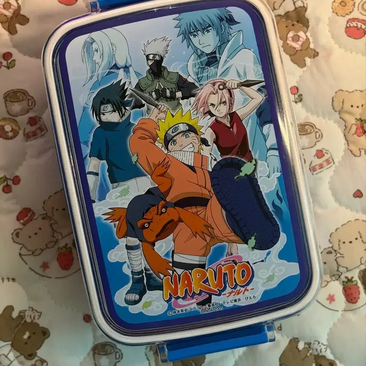 [BUNJANG] Naruto Lunch Box Container Vintage / 나루토 도시락통 소품함 보관함 고전 빈티지 교신