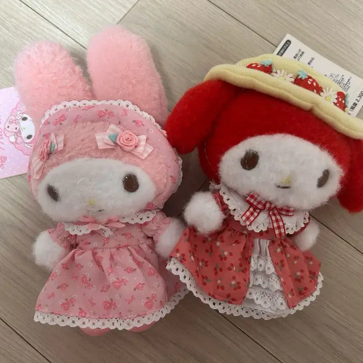 [BUNJANG] My Melody Momomero Akamero Mascot Bundle Set / 마이멜로디 모모메로 아카메로 마스코트 일괄
