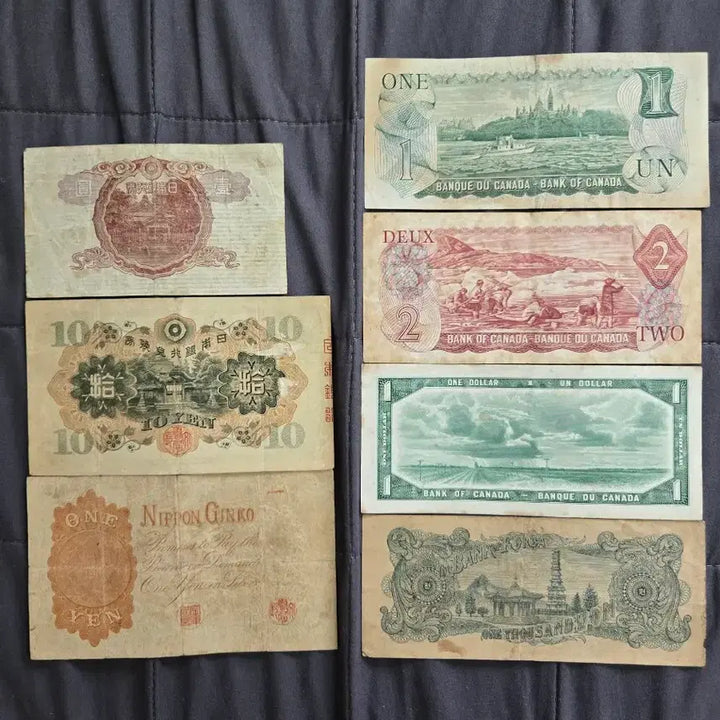 [BUNJANG] International Banknote Bundle Set / 지폐일괄