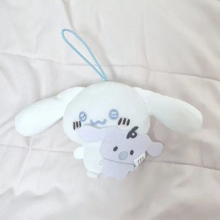 [BUNJANG] Cinnamoroll Plush Charm / 나가노 시나모롤 인형 누이 키링 비공굿