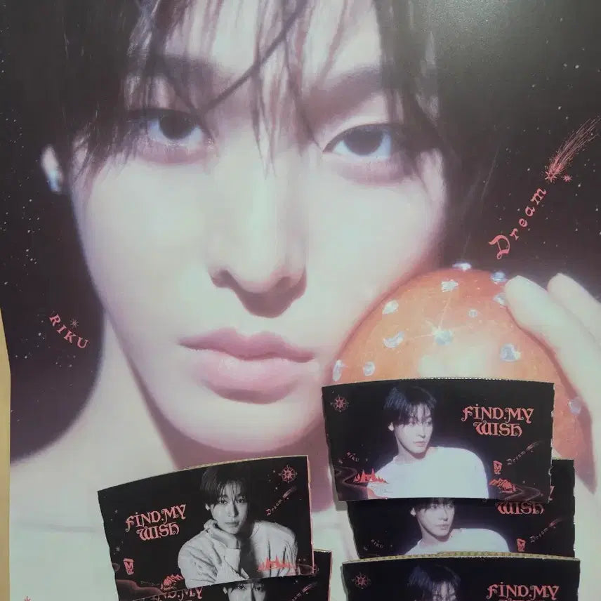 [BUNJANG] MEGA COFFEE RIKU Poster / 메가커피 RIKU 포스터