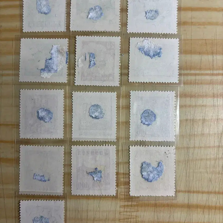 [BUNJANG] Korea 1957-1959 Stamp Collection - Single Stamps / 우정마크두문보통13종, 단편우표, 1957-1959