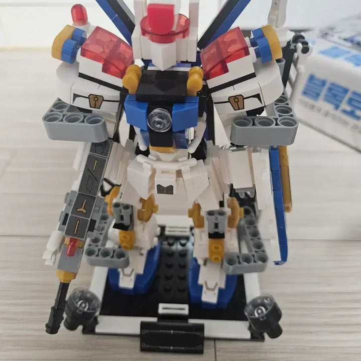[BUNJANG] Daiso Building Blocks Robot Bundle Set (4 Types) / 다이소 조립블럭 로봇 4종일괄