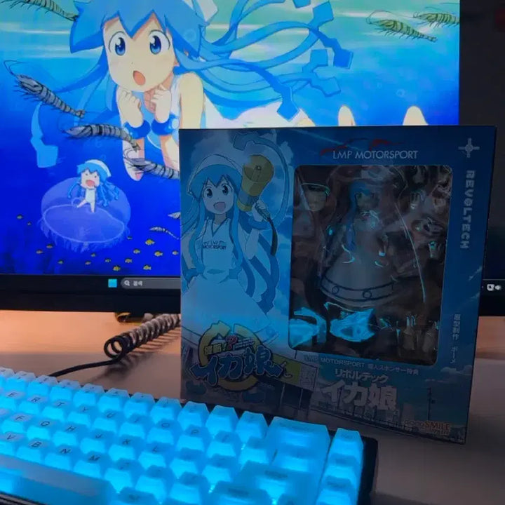 [BUNJANG] Kaiyodo Revoltech Limited Squid Girl Action Figure / (한정) 침략! 오징어 소녀 카이요도 리볼텍 액션 피규어