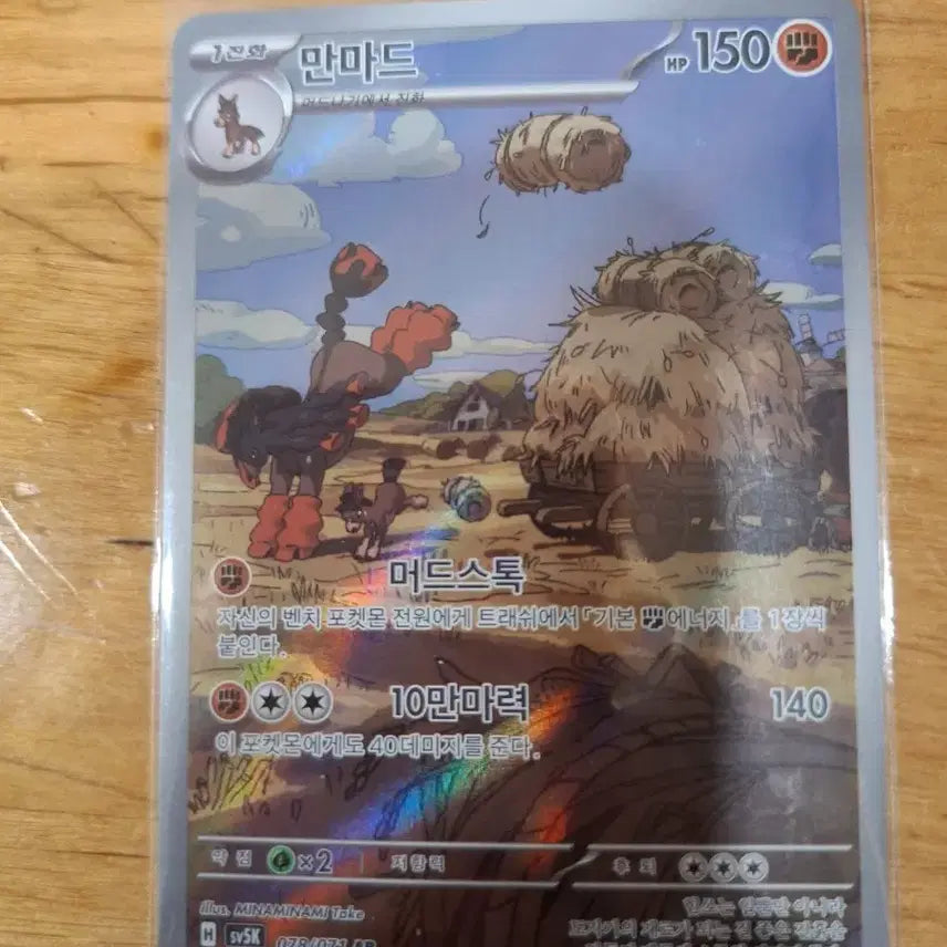 [BUNJANG] Pokémon AR Card / 만마드 AR 포켓몬 카드