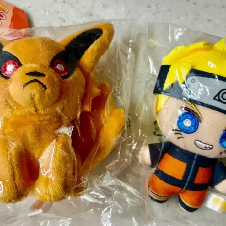 [BUNJANG] Naruto Kurama Ball Chain Mascot Plush Doll Bundle Set (Sealed) / 일괄) 나루토 쿠라마 볼체인 마스코트 누이 인형 미개봉