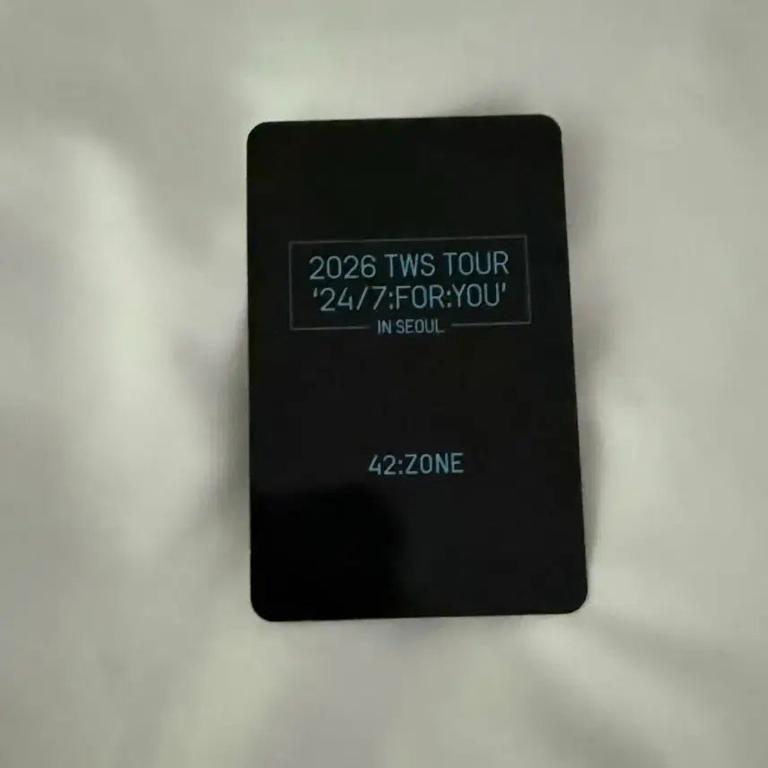 [BUNJANG] TWS Dohyun Kyungmin 42zone Sai zone Concert "Wolfdenz" Unit Photocard / 투어스 도훈 경민 42존 사이존 콘서트 늑댕즈 유닛 포카 tws