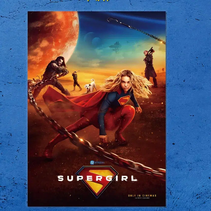 [BUNJANG] Supergirl Poster 2nd Week Lucky Draw POB / 슈퍼걸 포스터 2주차 굿즈 특전