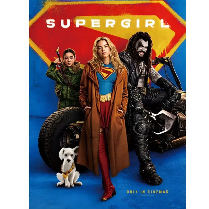 [BUNJANG] Supergirl Poster 2nd Week Lucky Draw POB / 슈퍼걸 포스터 2주차 굿즈 특전