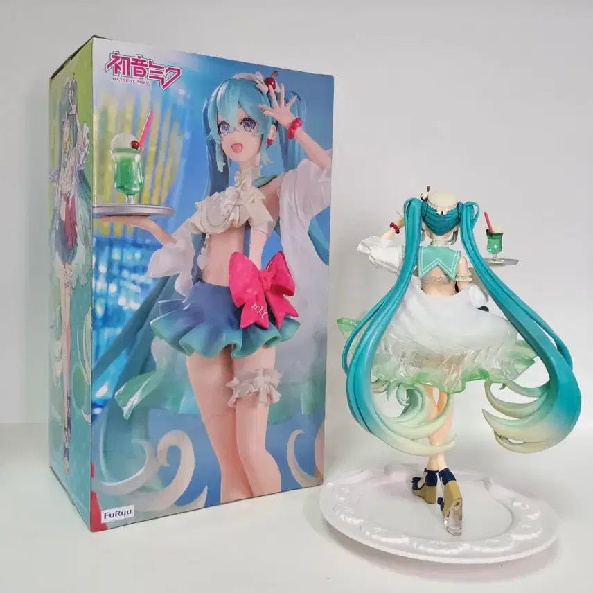 [BUNJANG] Melon Soda Hatsune Miku Sweet Sweets Figure / 메론소다 미쿠 하츠네미쿠 스위트 스위츠 피규어 디테일
