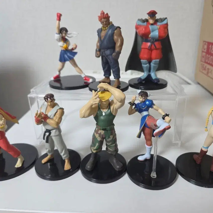 [BUNJANG] Street Fighter 8-Figure Trading Set / 스트리트파이터 피규어 8종 세트 트레이딩