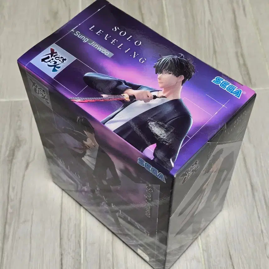 [BUNJANG] SEGA Sung Jinwoo Figure Solo Leveling / SEGA 나혼자만 레벨업 성진우 피규어 미개봉 새상품