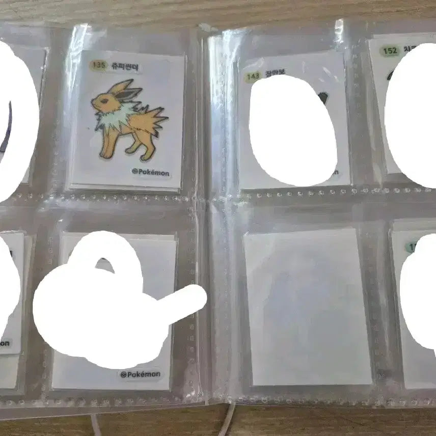 [BUNJANG] Pokemon Stickers / 띠부띠부씰판매