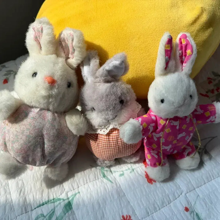 [BUNJANG] Vintage Rabbit Doll Set / 빈티지 토끼인형 세트