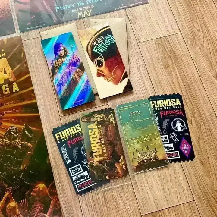 [BUNJANG] Mad Max: Fury Road A3 Hologram Poster &amp; Furiosa Art Card / 매드맥스 분노의도로 A3 포스터 홀로그램 퓨리로드 퓨리오사TTT아트카드