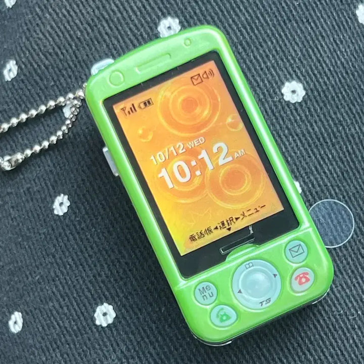 [BUNJANG] Slide Phone Gacha Green (New) / 슬라이드폰 가챠 그린(새상픔)