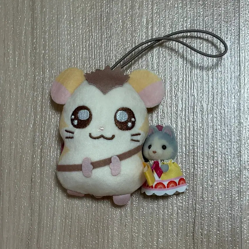 [BUNJANG] Hamtaro &amp; Sylvanian Families Husky Bundle Set / 방가방가 햄토리+ 실바니안 허스키 일괄 세트