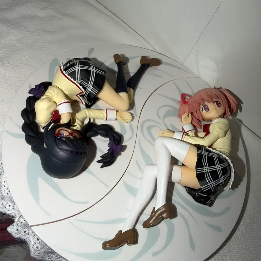 [BUNJANG] Puella Magi Madoka Magica Madoka &amp; Homura Relax Time Classic Figure / 마마마 마법소녀 마도카 마기카 마도카 호무라 릴렉스타임 고전 피규어