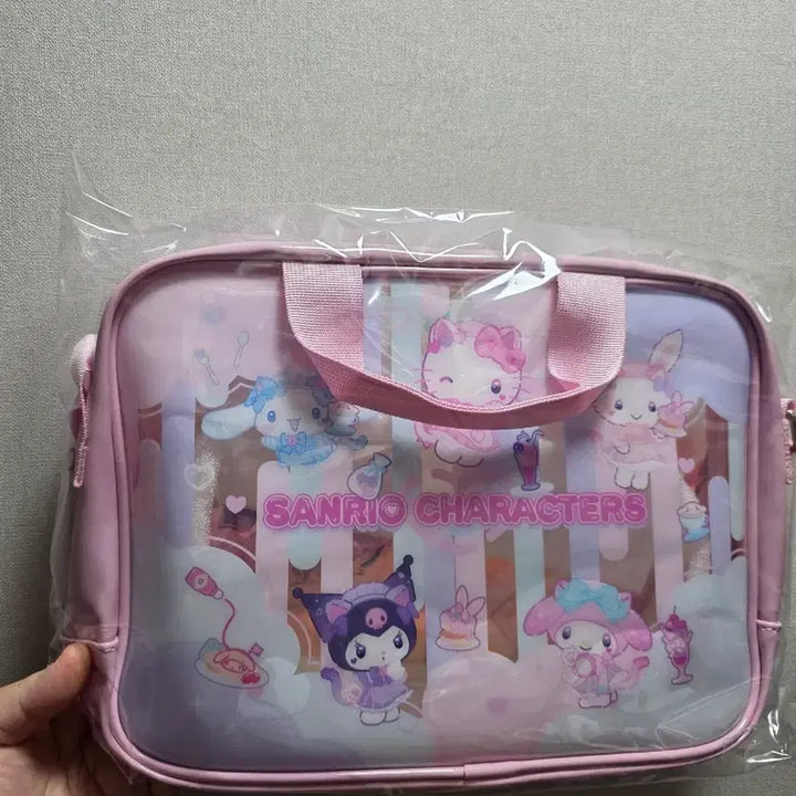 [BUNJANG] Abail Sanrio Friends Beach Bag / 아베일 산리오 친구들 비치백 수영가방 키티 쿠로미 마이멜로디 등