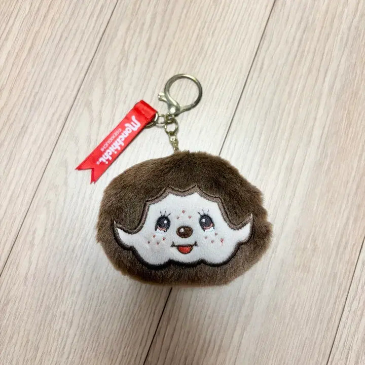 [BUNJANG] Monchhichi Face Doll Keychain / 몬치치 얼굴 인형 키링