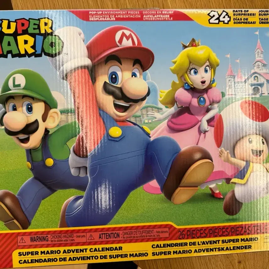 [BUNJANG] Super Mario Advent Calendar Figure Toy / 슈퍼마리오 어드벤트 캘린더 피규어 장난감 중고
