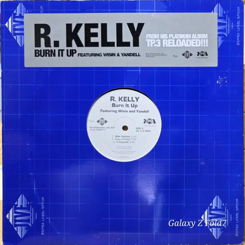 [BUNJANG] R. Kelly Burn It Up LP / BA-585. R-켈리. Burn it up. LP.